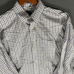 Kirkland Button Down Casual Shirt‎ Long Sleeves Mens XL Plaid Business